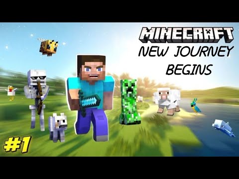 Starting a new journey in Minecraft #ep 1 - YouTube