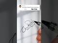 C Letter Signature Style | Chiranjit Name Signature #signature #letter #alphabet #shorts
