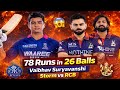 78 Runs in 26 Balls 😱 Vaibhav Suryavanshi Storm vs RCB | IPL 2026 Match Highlights