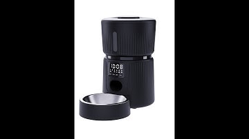 PF03 Automatic Pet Feeder | Full Version of Product Operation Video