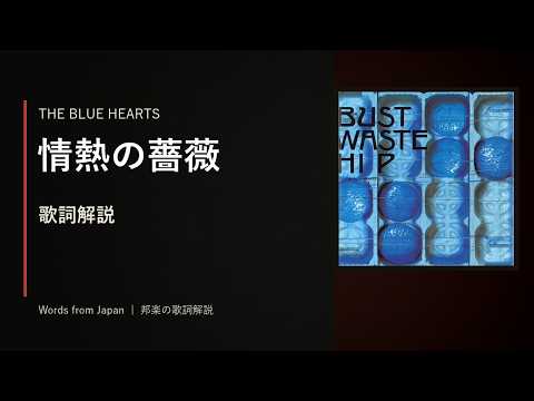 THE BLUE HEARTS『情熱の薔薇』｜歌詞・解説【邦楽・歌詞解説】