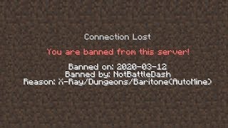 Using automine hacks until staff decide to ban me...