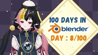 【8/100】100 days of my Blender journey 【Moe Bun】#Blender #blender3d