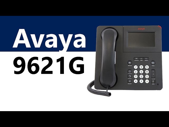 The Avaya 9621G IP Phone - Product Overview - YouTube