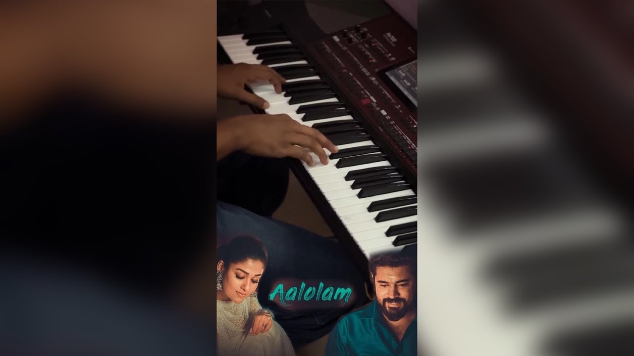 Aalolam  Love Action Drama  Piano cover