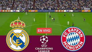 [EN VIVO] Real Madrid vs Bayern Múnich. UEFA Champions League 23/24 Partido Completo - Videojuegos