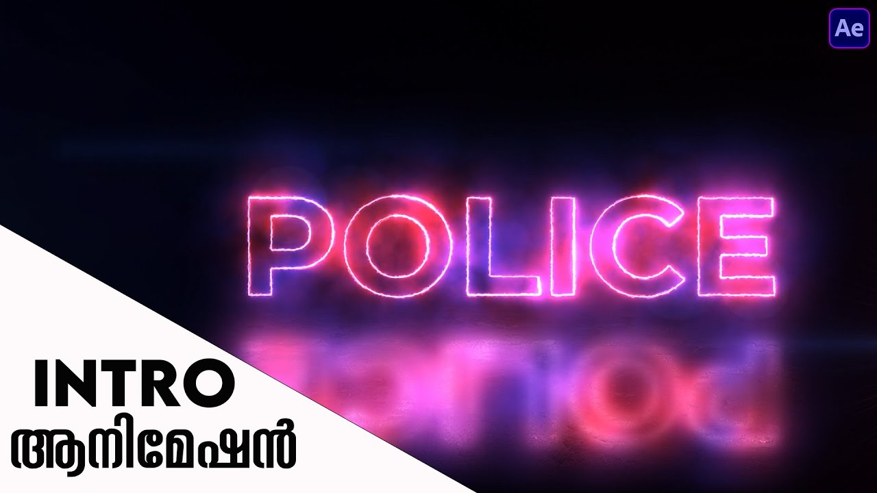 Title Animation After Effects Malayalam | Saber Plugin - YouTube