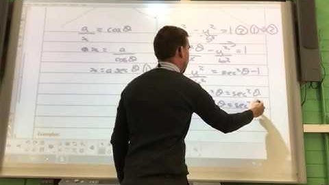 2.5) Parametric Form of a  Hyperbola