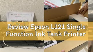 Review Epson L121 Single Function Ink Tank Printer