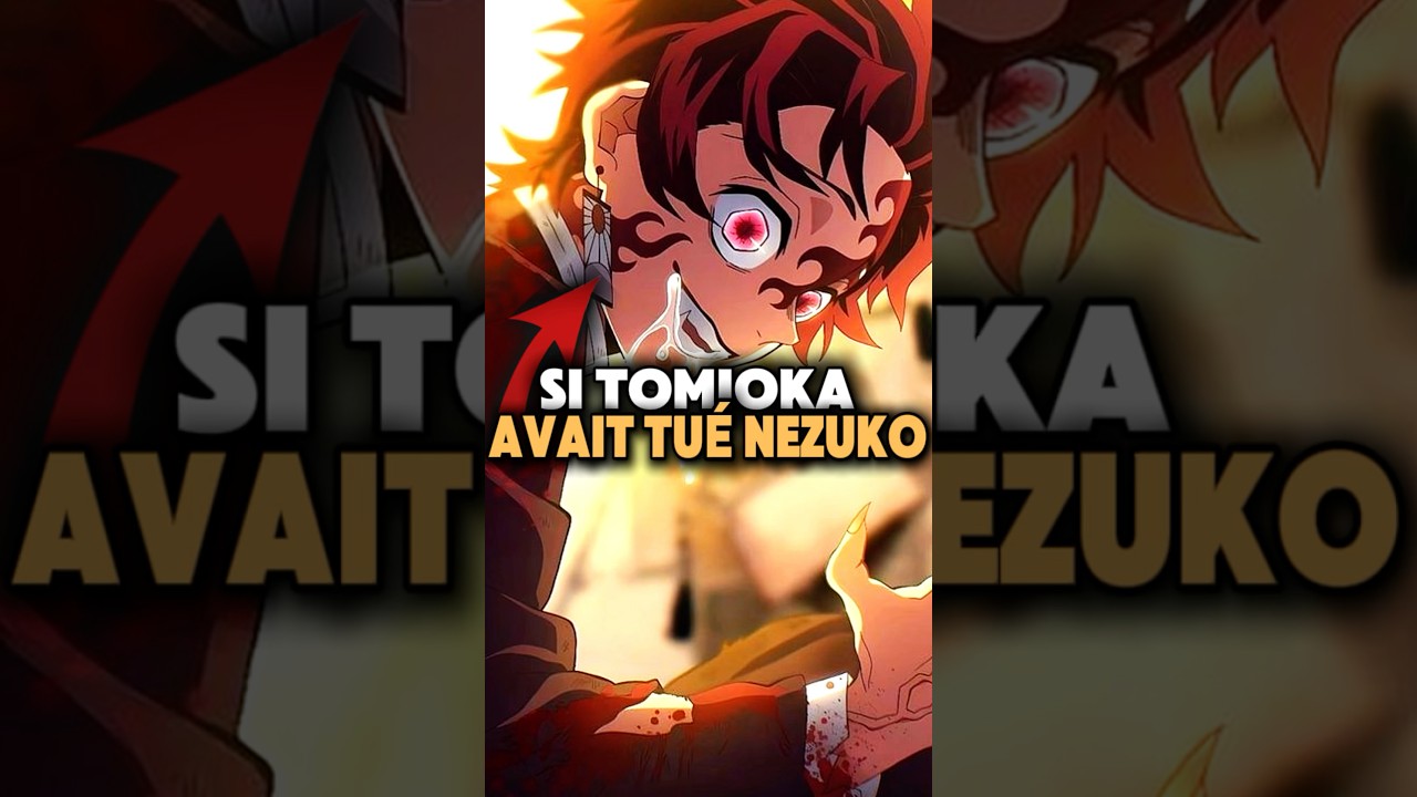 Et si Tomioka avait tué Nezuko dès le début ? #anime #demonslayer #tanjiro #nezuko #shorts