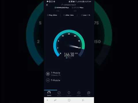 TMobile 4G LTE Speed Test