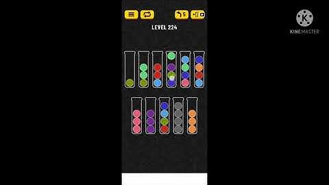 Ball sort puzzle level 222