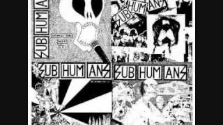 Video thumbnail of "Subhumans - Society"