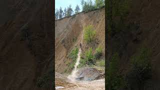 Dirt Bike Vertical Hill Climb