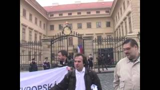 8.3.2013 - SKDE na inauguraci Prezidenta Miloše Zemana