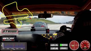 ST Wangan Time Attack EVO 9 Powered by QStarz in Sepang