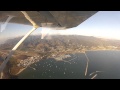 Evening flight from Palo Alto (KPAO) to Halfmoon Bay (KHAF) in a Cessna 172