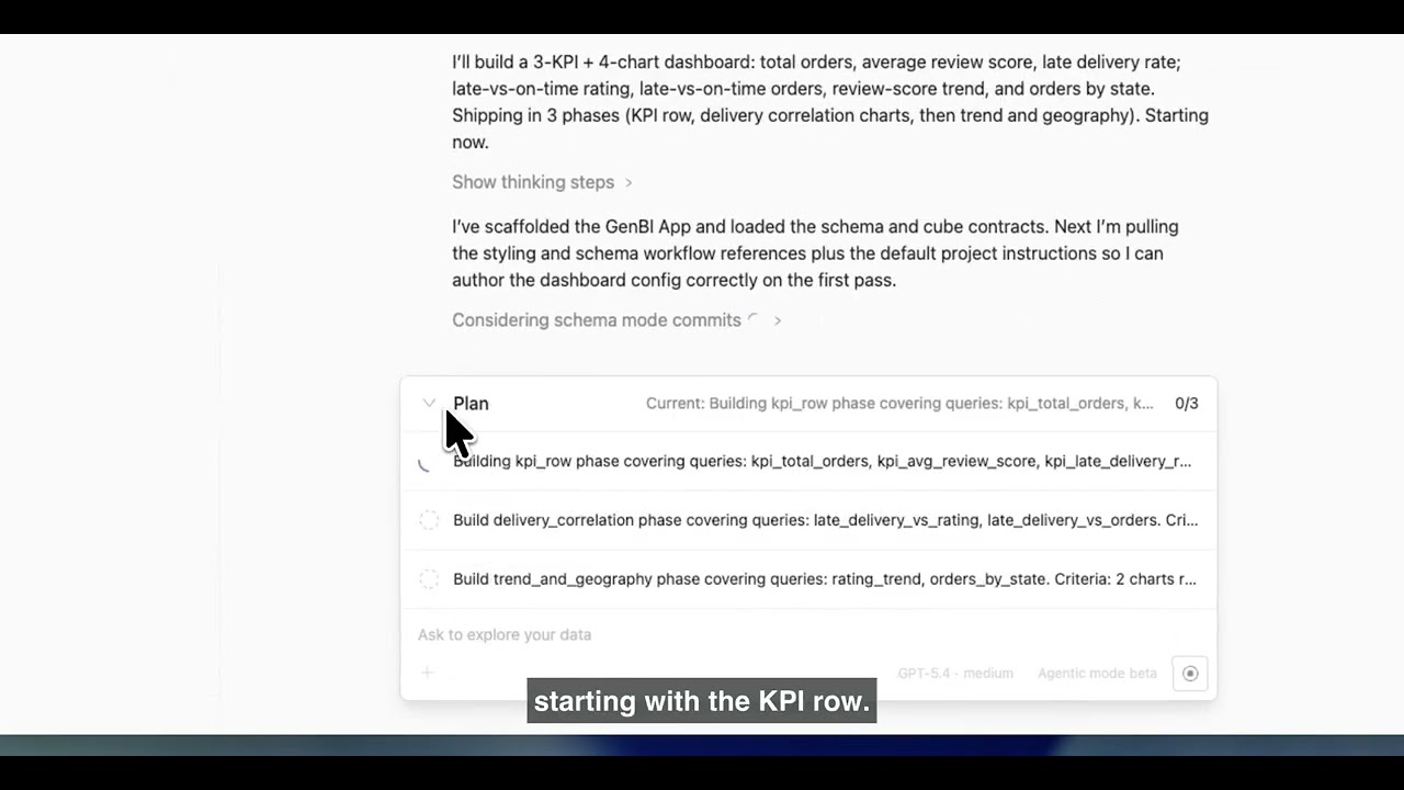 From One Sentence to an Interactive Dashboard Wren AI GenBI Demo