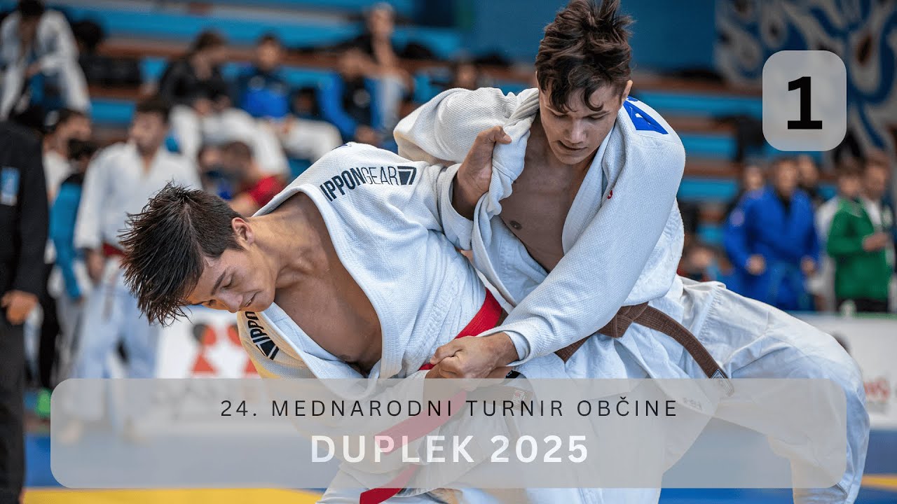 POKAL OBČINE DUPLEK 2025 - TATAMI 1 - YouTube