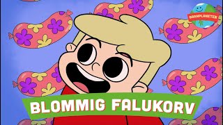 Animerad Barnplaneten Video - Jag vill ha blommig falukorv