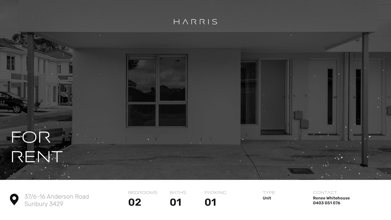 FOR RENT 37/616 Anderson Road, Sunbury YouTube