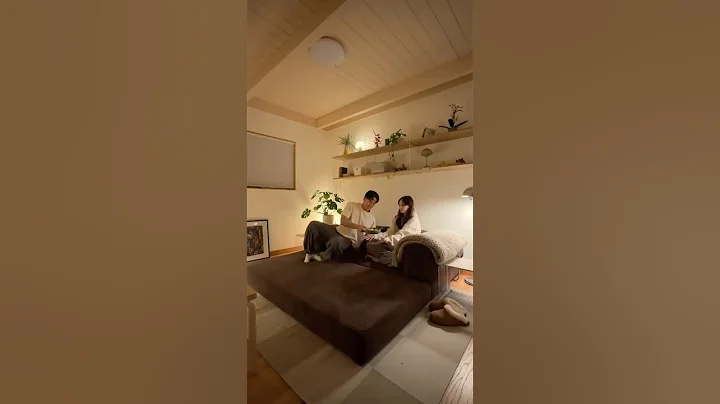 a cozy movie night in our new home theater room!