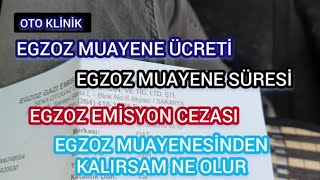 Egzoz Emisyon Muayene Ücreti, Egzoz Muayene Cezası Ne Kadar, Egzoz Emisyon Ölçümü Kaç Yılda Resimi