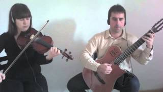Amalia & Manuel. Brothers in arms. (Violín & Guitar) chords