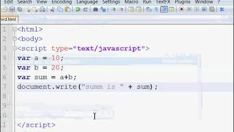javascript tutorial part3..variables