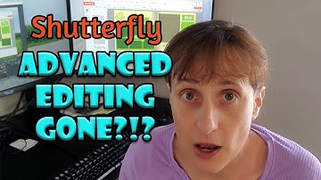 How to get ADVANCED EDITING on Shutterfly (now that they have new editing software)