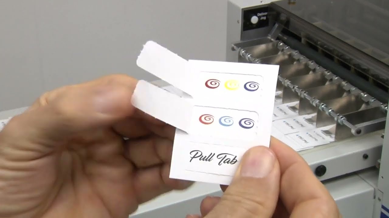 Zip A3E Pro Cutter/Slitter Running Pull Tab Cards