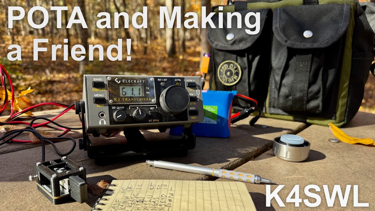 New Antenna, New Key, and New Friend: Testing the CHA LEFS 4010 at William B Umstead State Park!