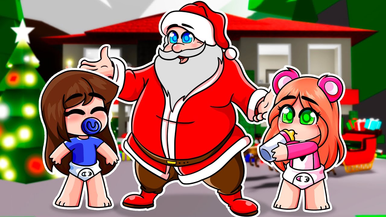 🎄 Papá Noel ADOPTA a ELA BEBÉ y MELINA BEBÉ 🎅 Especial Navidad