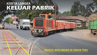 BERUNTUNG! Lewat depan PG Prajekan kereta tetes keluar‼️