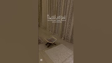 قران كريم | #قرآن #قران_كريم #ارح_قلبك #راحة_نفسية #تلاوة_خاشعة #quran #تلاوة_هادئة #اذكار #آيات