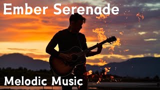 Ember Serenade - Fiery Guitar Melodic Music & Artwork