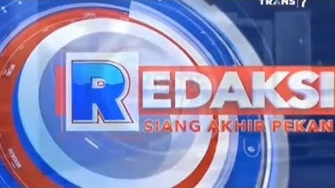 OBB Redaksi Siang Akhir Pekan on Trans7 (Januari - Desember 2016)
