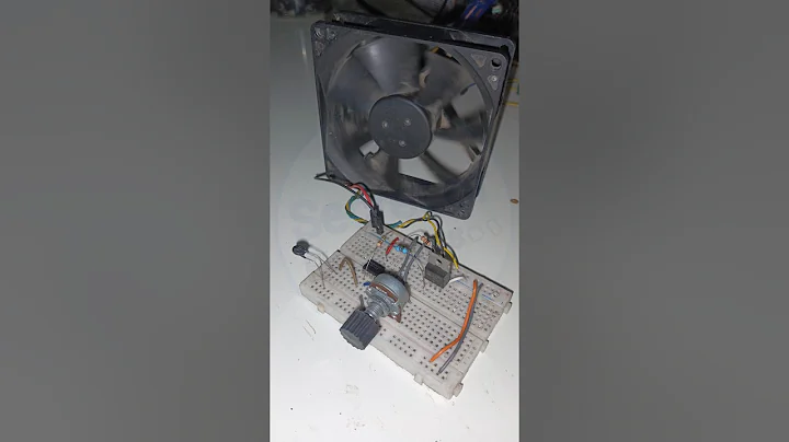 Automatic Temperature Controlled DC Fan Using NTC or Thermistor