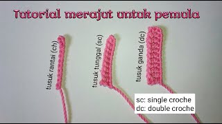 Tutorial Merajut untuk Pemula || Teknik merajut