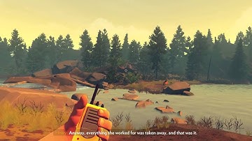 Firewatch Gameplay Walkthrough Part 3 CALLING THE POLICE Part 5 HD