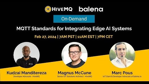 MQTT Standards for Integrating Edge AI Systems
