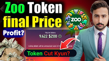 Zoo Airdrop Price Prediction | Zoo New update | Zoo Airdrop Update | Zoo Token Price