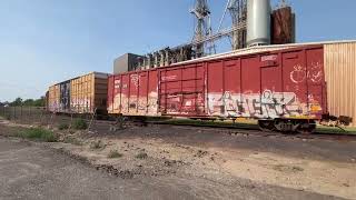 ￼Union Pacific switching boxes in Omaha 