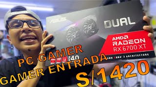 PC GAMER DE ENTRADA PARA JUGAR A MÁS DE 60FPS POR S/1420
