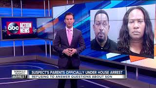 Parents of accused Seminole Heights killer officially under house arrest