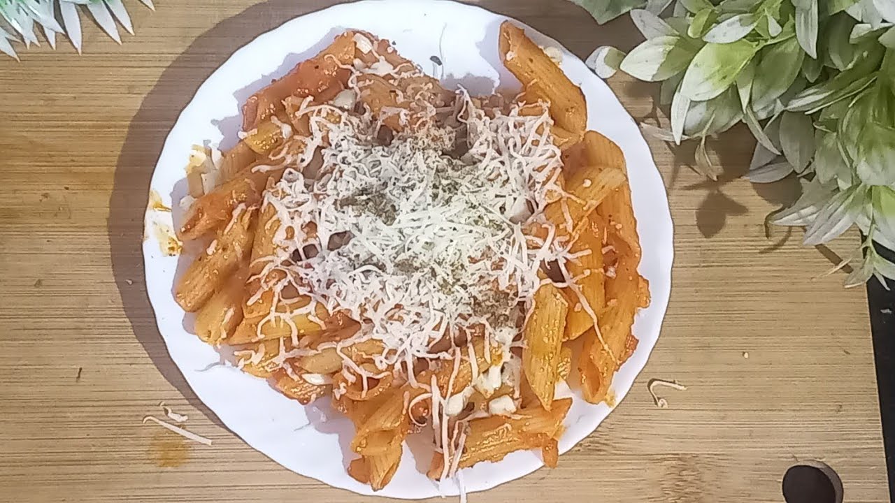 Red Sauce Pasta Recipe|Tomato Pasta Recipe|Easy n Simple way red sauce Pasta recipe| रेड सोस पास्ता|