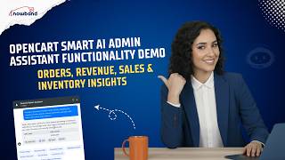 OpenCart Smart AI Admin Assistant Functionality Demo | Orders, Revenue & More | Knowband