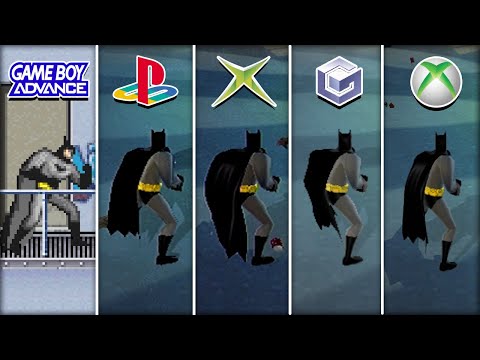 Batman Rise of Sin Tzu (2003) GBA vs PS2 vs XBOX vs GameCube vs XBOX 360 [Graphics Comparison]