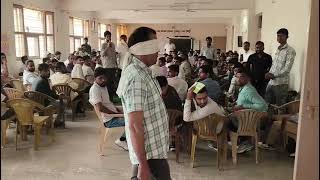 Team work activity during 5 days Induction Training Program of Group -D Employees at DIET Rewari