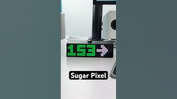 SugarPixel displays my CGM readings in real-time over WiFi! (link in description) #ad